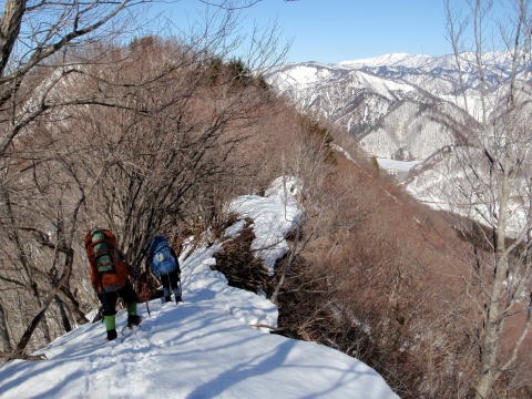 2013.3.16-17　雨ヶ立山（雪山）