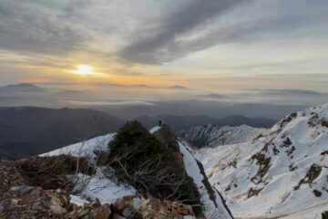 2026.4.18-19　爺ヶ岳（雪山）