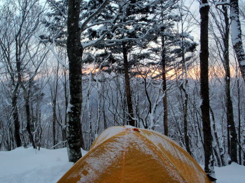 2012.2/18-19　明神ヶ岳（雪山）