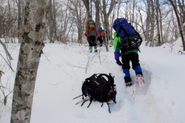 2012.1.8-9　那須・甲子山（雪山）