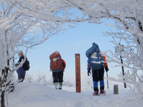 2012.1/8-9　那須・甲子山（雪山）