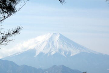 2012.1.28　中央線沿線・百蔵山～扇山（尾根歩き）