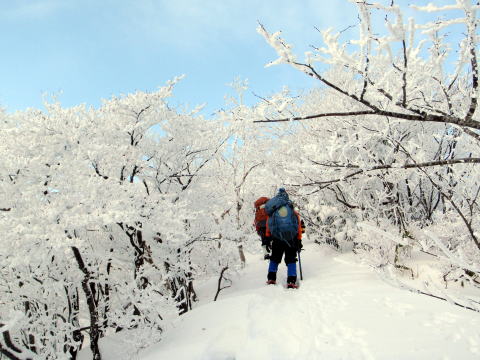 2012.1/8-9　那須・甲子山（雪山）
