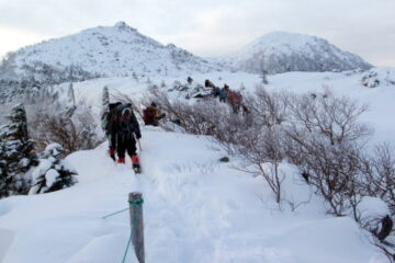 2012.1.21-2　北八ツ・天狗岳～ニュウ（雪山）