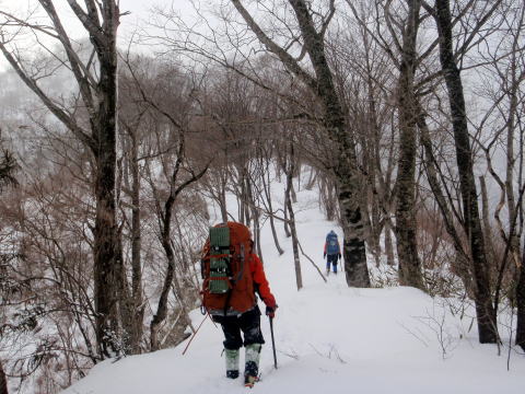 2012.2/18-19　明神ヶ岳（雪山）