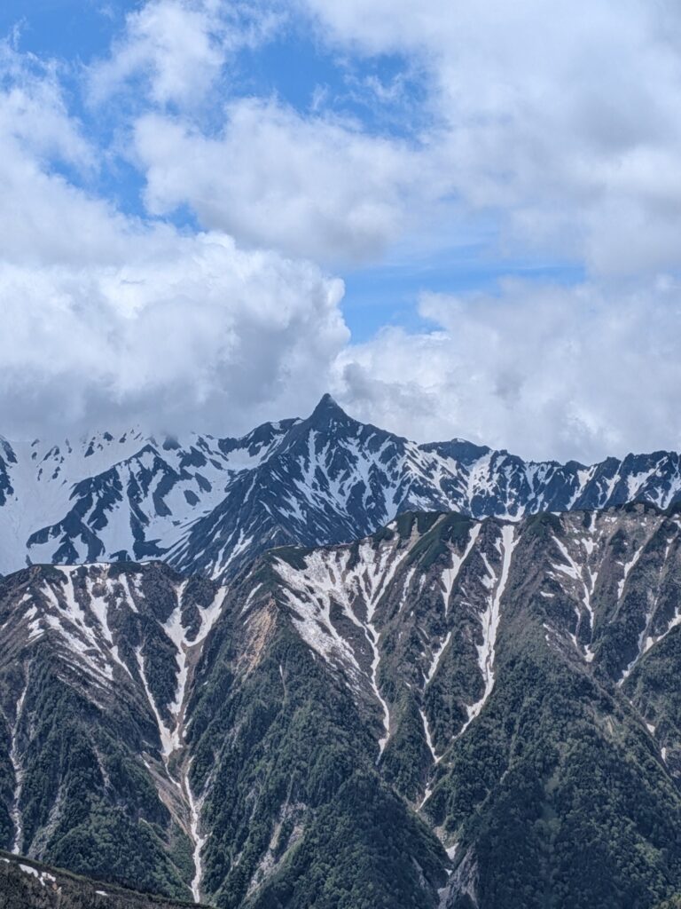 2026.6.6-7 常念岳-蝶ヶ岳(尾根歩き)