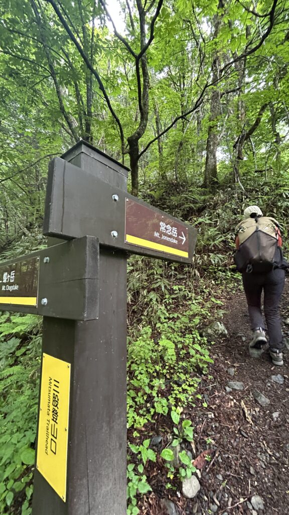 2026.6.6-7 常念岳-蝶ヶ岳(尾根歩き)