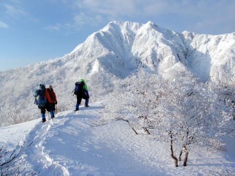 2012.1/8-9　那須・甲子山（雪山）