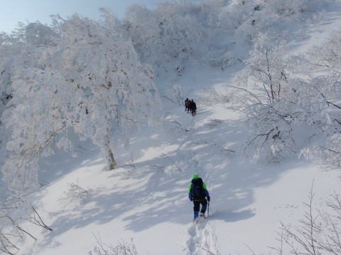 2012.1/8-9　那須・甲子山（雪山）