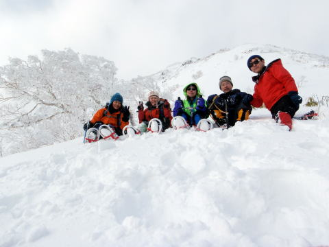 2012.1/8-9　那須・甲子山（雪山）