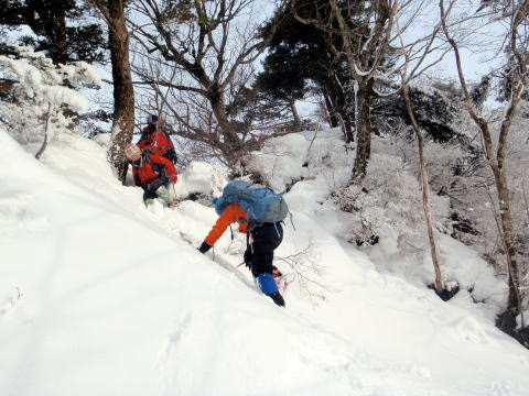 2012.2/18-19　明神ヶ岳（雪山）