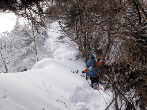 2012.2/18-19　明神ヶ岳（雪山）