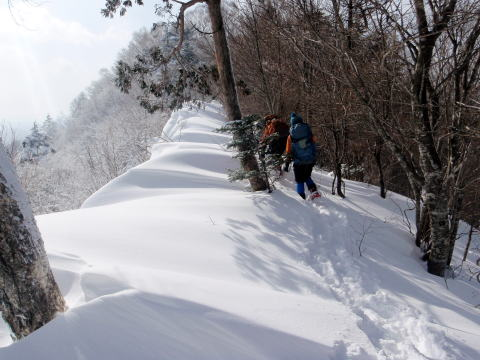 2012.2/18-19　明神ヶ岳（雪山）
