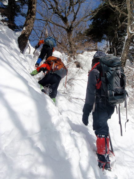 2012.2/18-19　明神ヶ岳（雪山）