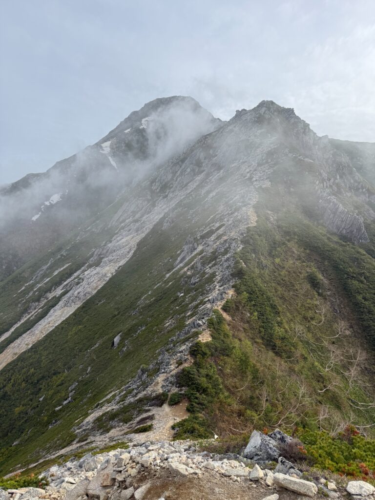 2026.6.6-7 常念岳-蝶ヶ岳(尾根歩き)