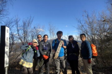 2022.12.24　高柄山（尾根歩き・ハイキング）