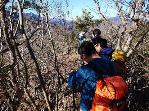 2022.12.24　高柄山（尾根歩き・ハイキング）