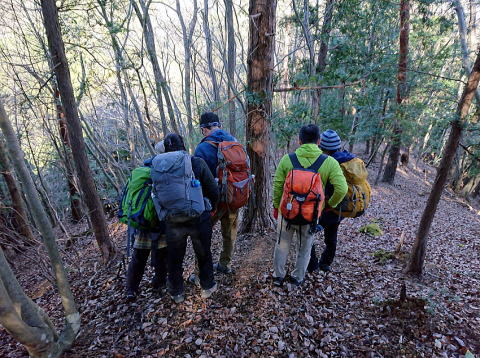 2022.12.24　高柄山（尾根歩き・ハイキング）