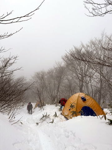 2022.12.17-18 谷川・天神尾根(雪トレ)(雪山)