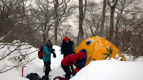 2022.12.17-18 谷川・天神尾根(雪トレ)(雪山)