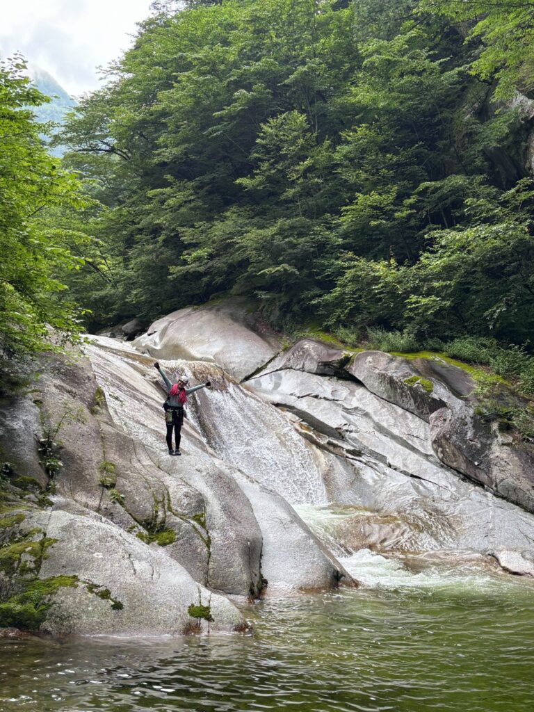 2026.7.19-20 尾白川 鞍掛沢・乗越沢(沢登り)