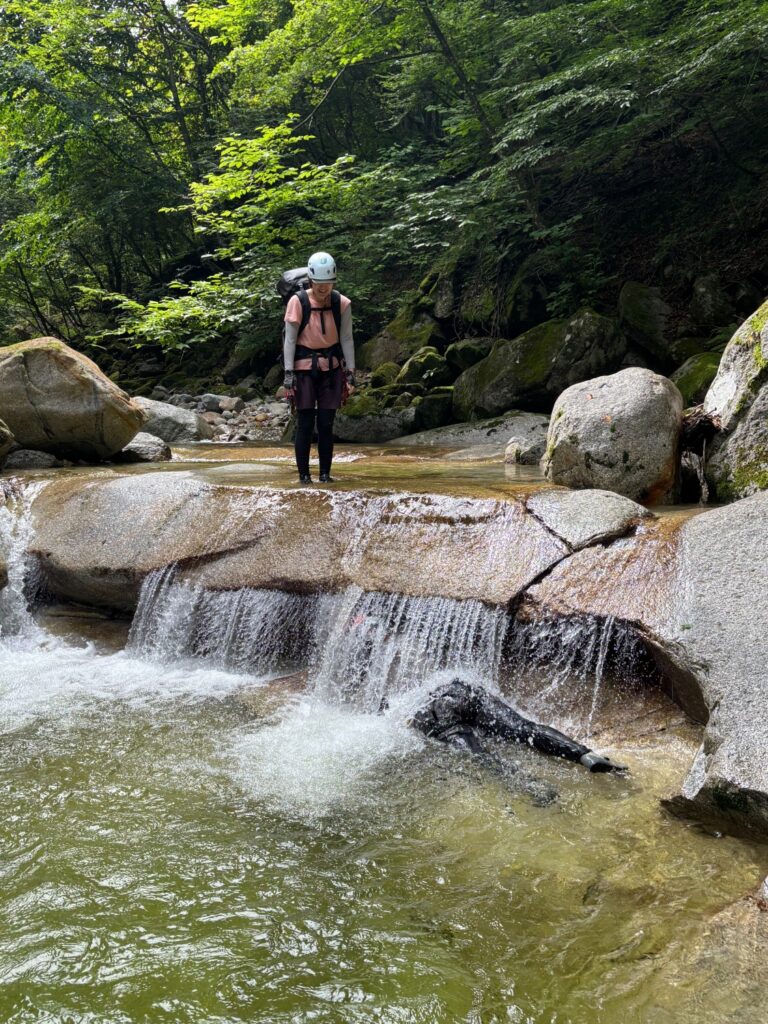 2026.7.19-20 尾白川 鞍掛沢・乗越沢(沢登り)