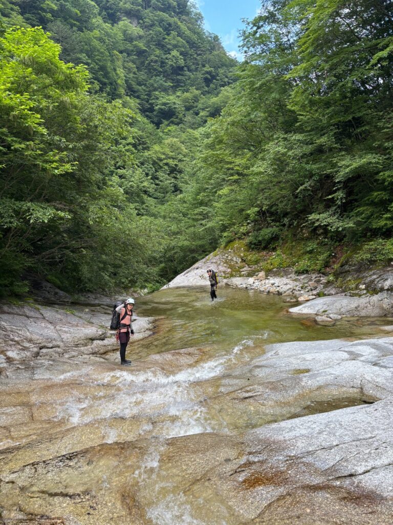 2026.7.19-20 尾白川 鞍掛沢・乗越沢(沢登り)