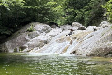 2026.7.19-20　尾白川 鞍掛沢・乗越沢（沢登り）