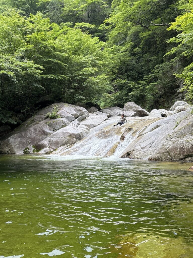 2026.7.19-20 尾白川 鞍掛沢・乗越沢(沢登り)