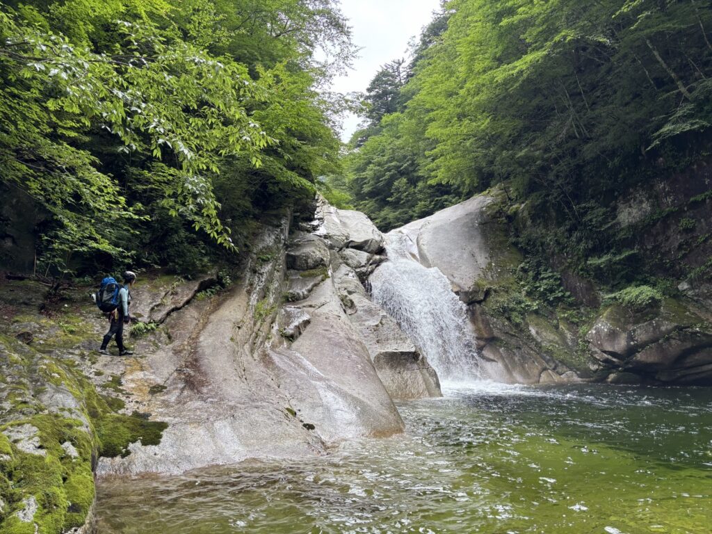 2026.7.19-20 尾白川 鞍掛沢・乗越沢(沢登り)