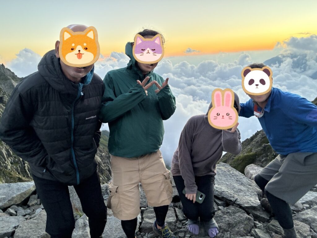 2026.7.25-26 奥前穂高周回(尾根歩き)