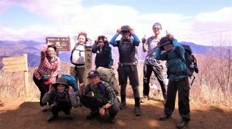 2019.3.21　九鬼山（尾根歩き）