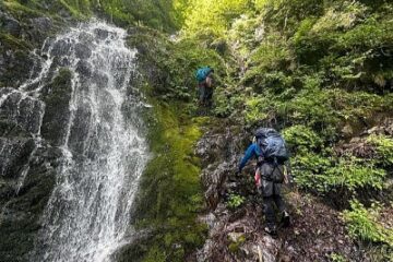 2023.5.27　四十八滝沢（沢登り）