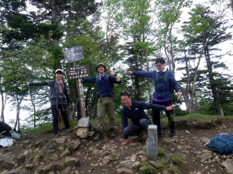 2023.6.10 牛奥ノ雁ヶ腹摺山(尾根歩き)