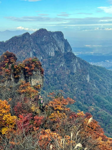 2021.10.31　妙義 鷹戻しの頭（尾根歩き）