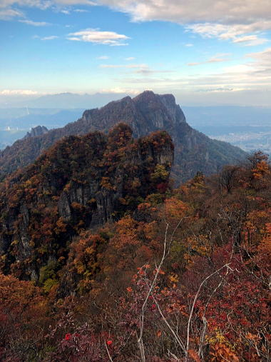 2021.10.31　妙義 鷹戻しの頭（尾根歩き）