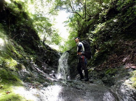 2023.7.2　ダルマ沢右俣（沢登り）
