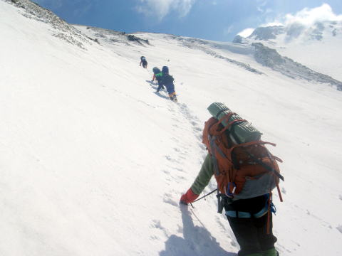 2012.5.4-6 槍ヶ岳中崎尾根(雪山)