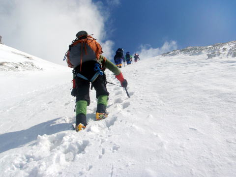 2012.5.4-6 槍ヶ岳中崎尾根(雪山)