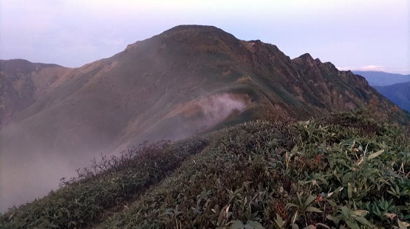 2023.9.23-24　万太郎山（尾根歩き）