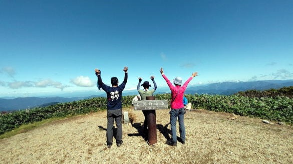 2023.9.23-24　万太郎山（尾根歩き）