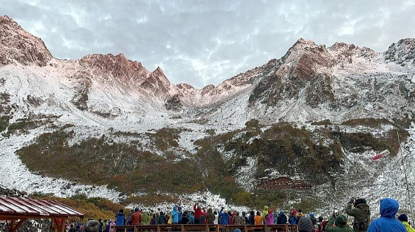 2023.10.6-8 北穂高岳(尾根歩き)
