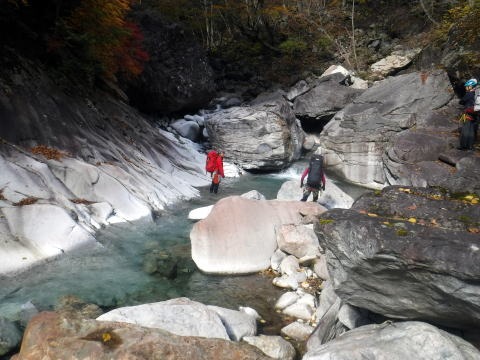 2023.10.28-29　釜ノ沢東俣（沢登り）