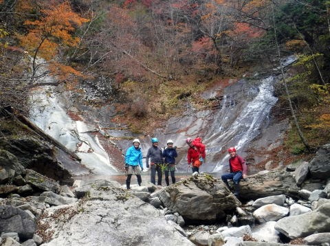 2023.10.28-29　釜ノ沢東俣（沢登り）