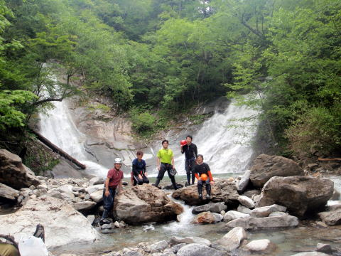 2012.6.23-24 釜ノ沢(沢登り)