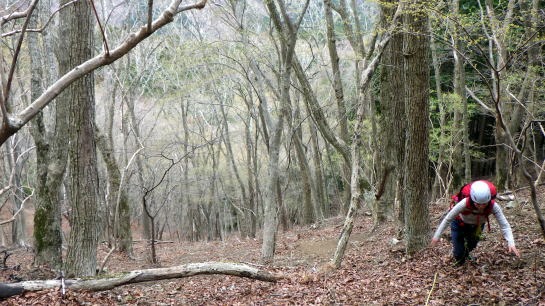 2019.4.14　モミソ沢（沢登り）