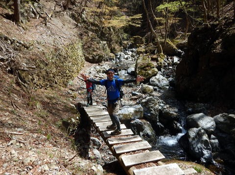 2019.4.20　倉沢谷長尾谷（沢登り）