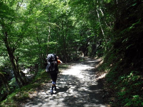 2021.7.24-25　真ノ沢（沢登り）