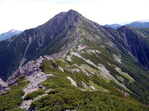 2021.8.10-12 間ノ岳(尾根歩き)