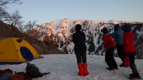 2019.4.20-21　武能岳西尾根（雪山）